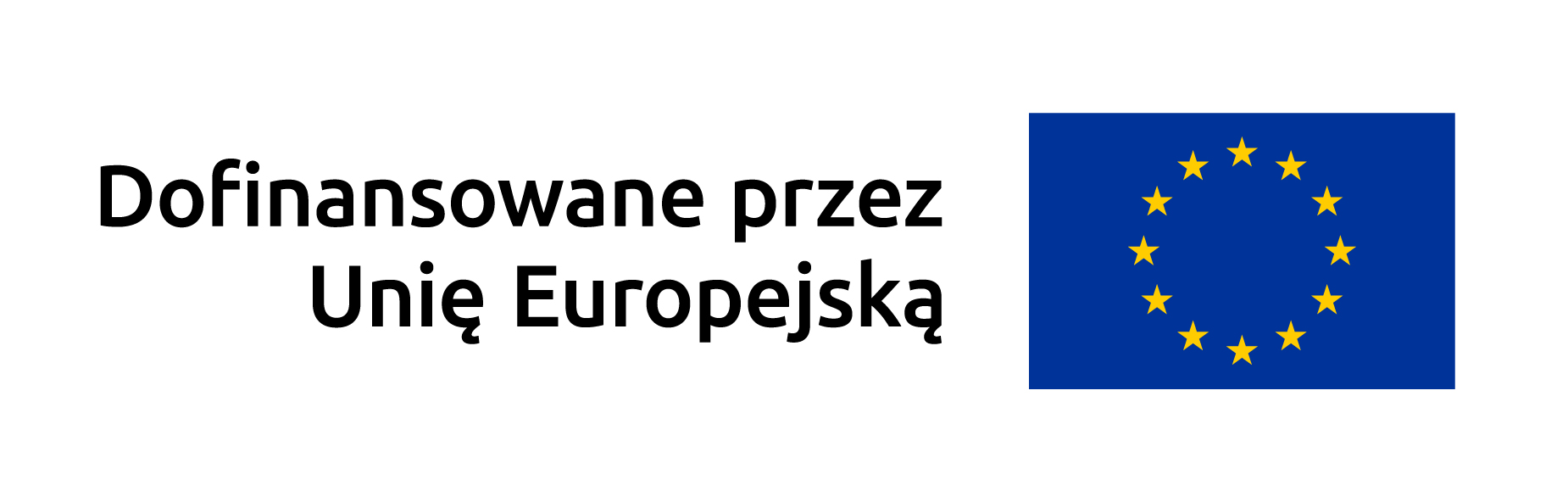 Znak UE Polski Poziom Kolor RGB